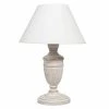 Maisons Du Monde Lampes à Poser Lampe En Paulownia Blanchi Et Abat-jour Blanc -Éclairage Soldes 2024 lampe en paulownia blanchi et abat jour blanc 1000 14 33 168297 6