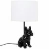 Maisons Du Monde Lampes à Poser Lampe En Polyrésine Noire Et Abat-jour Blanc -Éclairage Soldes 2024 lampe en polyresine noire et abat jour blanc 1000 13 12 227439 1