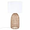 Maisons Du Monde Lampes à Poser Lampe En Rotin Tressé Et Abat-jour écru