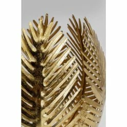 Kare Design Lampes à Poser Lampe Feuilles En Acier Doré -Éclairage Soldes 2024 lampe feuilles en acier dore 2