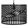 Maisons Du Monde Suspensions Lampe Graphique Ajourée En Métal Noir -Éclairage Soldes 2024 lampe graphique ajouree en metal noir 1000 13 26 223886 1