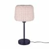LUMISKY Lampes à Poser Lampe Intérieur Rotin Beige H44CM