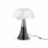 Martinelli Luce Lampes à Poser Lampe LED Argentée Avec Variateur H35cm -Éclairage Soldes 2024 lampe led argentee avec variateur h35cm 1