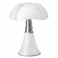 Martinelli Luce Lampes à Poser Lampe LED Blanche Avec Variateur H35cm -Éclairage Soldes 2024 lampe led blanche avec variateur h35cm 2