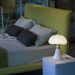 Martinelli Luce Lampes à Poser Lampe LED Blanche Avec Variateur H35cm -Éclairage Soldes 2024 lampe led blanche avec variateur h35cm 5