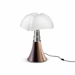 Martinelli Luce Lampes à Poser Lampe LED Cuivrée Avec Variateur H35cm -Éclairage Soldes 2024 lampe led cuivree avec variateur h35cm 3