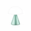 Lexon Lampes à Poser Lampe LED Portable Medium En Aluminium Bleu Céladon