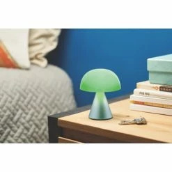 Lexon Lampes à Poser Lampe LED Portable Medium En Aluminium Bleu Céladon -Éclairage Soldes 2024 lampe led portable medium en aluminium bleu celadon 5