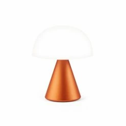 Lexon Lampes à Poser Lampe LED Portable Medium En Aluminium Orange