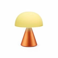 Lexon Lampes à Poser Lampe LED Portable Medium En Aluminium Orange -Éclairage Soldes 2024 lampe led portable medium en aluminium orange 3
