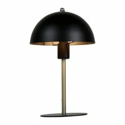 Decoratie Lampes à Poser Lampe Métal Noire Dorée -Éclairage Soldes 2024 lampe metal noire doree 2