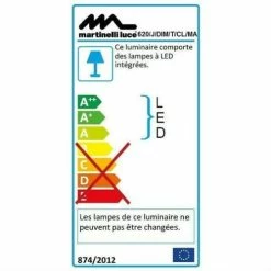 Martinelli Luce Lampes à Poser Lampe Nomade LED H35cm -Éclairage Soldes 2024 lampe nomade led h35cm 3