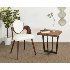 ATHM DESIGN Lampes à Poser Lampe Pied Métal Argenté -Éclairage Soldes 2024 lampe pied metal argente 2