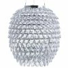 Beliani Suspensions Lampe Suspension Argenté -Éclairage Soldes 2024 lampe suspension argente