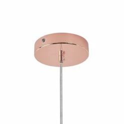 Beliani Suspensions Lampe Suspension Cuivrée -Éclairage Soldes 2024 lampe suspension cuivree 4