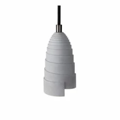Gone's Suspensions Lampe Suspension En Béton Accessoires Cuivrés -Éclairage Soldes 2024 lampe suspension en beton accessoires perle noire 6