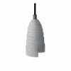 Gone's Suspensions Lampe Suspension En Béton Accessoires Perle Noire