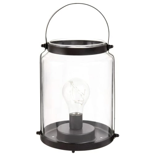 Maisons Du Monde Lanternes Lanterne Ampoule Lumineuse En Verre Et Métal 1 Maisons Du Monde Lanternes Lanterne Ampoule Lumineuse En Verre Et Métal