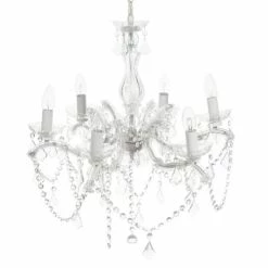 Maisons Du Monde Lustres Lustre à Pampilles Et Métal