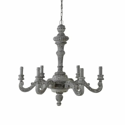 Maisons Du Monde Luminaires Lustre En Manguier Sculpté Grisé Effet Vieilli 3 Maisons Du Monde Luminaires Lustre En Manguier Sculpté Grisé Effet Vieilli