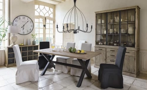 Maisons Du Monde Lustres Lustre En Métal Noir D100 8 Maisons Du Monde Lustres Lustre En Métal Noir D100 – Image 6