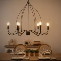 Maisons Du Monde Lustres Lustre En Métal Noir D100 9 Maisons Du Monde Lustres Lustre En Métal Noir D100 -Éclairage Soldes 2024 lustre en metal noir d100 1000 16 34 116228 7