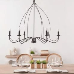 Maisons Du Monde Lustres Lustre En Métal Noir D100 10 Maisons Du Monde Lustres Lustre En Métal Noir D100 -Éclairage Soldes 2024 lustre en metal noir d100 1000 16 34 116228 8