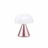 Lexon Lampes à Poser Mini Lampe LED En Aluminium Rose