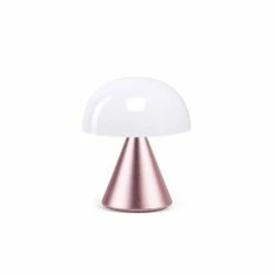 Lexon Lampes à Poser Mini Lampe LED En Aluminium Rose