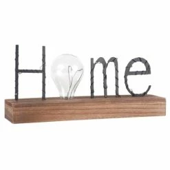 Maisons Du Monde Guirlandes Et Décorations Lumineuses Mot Lumineux En Métal Et Ampoule -Éclairage Soldes 2024 mot lumineux en metal et ampoule 1000 9 5 185530 3
