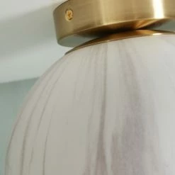 It's About Romi Suspensions Plafonnier Abat-jour En Verre Or/verre Teint, H. 32cm -Éclairage Soldes 2024 plafonnier abat jour en verre or verre teint h 32cm 4