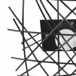 Tosel Suspensions Plafonnier Acier Noir 11 Tosel Suspensions Plafonnier Acier Noir -Éclairage Soldes 2024 plafonnier acier noir 2