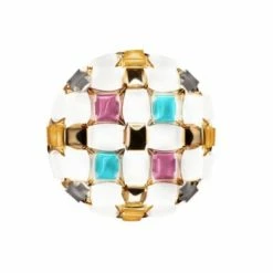 SLAMP Suspensions Plafonnier/Applique Mida Plastique Multicolore 50x50x16 Cm -Éclairage Soldes 2024 plafonnier applique mida plastique multicolore 50x50x16 cm 4