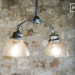 PIB Lampes à Poser Plafonnier Art Nouveau En Métal Argenté -Éclairage Soldes 2024 plafonnier art nouveau en metal argente 1