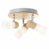 Brilliant Suspensions Plafonnier Bois Beige 3 Spots -Éclairage Soldes 2024 plafonnier bois beige 3 spots