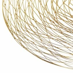 QAZQA Suspensions Plafonnier En Acier Doré/laiton -Éclairage Soldes 2024 plafonnier en acier dore laiton 5