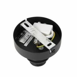 QAZQA Suspensions Plafonnier En Acier Noir -Éclairage Soldes 2024 plafonnier en acier noir 11