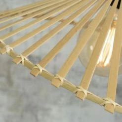 Good & Mojo Suspensions Plafonnier En Bambou Asymétrique D40 -Éclairage Soldes 2024 plafonnier en bambou asymetrique d40 3