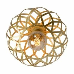 Lampea Suspensions Plafonnier En Métal Doré 20 Cm -Éclairage Soldes 2024 plafonnier en metal dore 20 cm 2