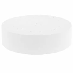 Beliani Suspensions Plafonnier En Métal LED ⌀ 45 Cm Blanc -Éclairage Soldes 2024 plafonnier en metal led 45 cm blanc 2