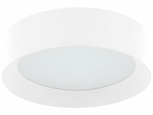 Beliani Suspensions Plafonnier En Métal LED ⌀ 45 Cm Blanc -Éclairage Soldes 2024 plafonnier en metal led 45 cm blanc
