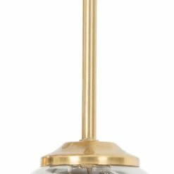 QAZQA Suspensions Plafonnier En Verre Doré/laiton -Éclairage Soldes 2024 plafonnier en verre dore laiton 5