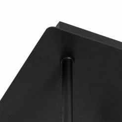 QAZQA Suspensions Plafonnier En Verre Noir -Éclairage Soldes 2024 plafonnier en verre noir 11