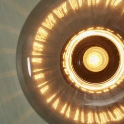 It's About Romi Suspensions Plafonnier En Verre Noir, H. 18cm -Éclairage Soldes 2024 plafonnier en verre noir h 18cm 2