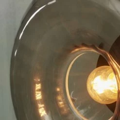 It's About Romi Suspensions Plafonnier En Verre Noir, H. 18cm -Éclairage Soldes 2024 plafonnier en verre noir h 18cm 3