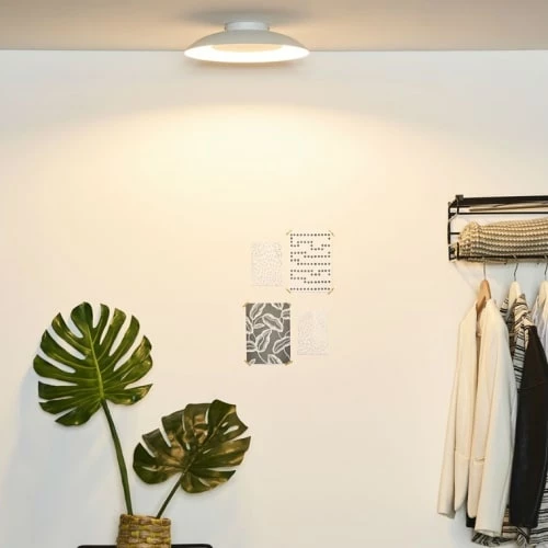 Lucide Suspensions Plafonnier LED Rond En Métal D21.5cm 4 Lucide Suspensions Plafonnier LED Rond En Métal D21.5cm – Image 2