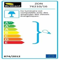 Brilliant Suspensions Plafonnier Ou Applique Murale Métal Or/verre D30cm -Éclairage Soldes 2024 plafonnier ou applique murale metal or verre d30cm 2