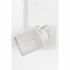 Drawer Suspensions SANDY - Plafonnier Métal Double - Couleur - Blanc Mat -Éclairage Soldes 2024 sandy plafonnier metal double couleur blanc mat 3