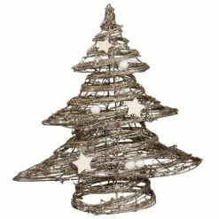 Maisons Du Monde Sapins De Noël Sapin Lumineux En Rotin H40