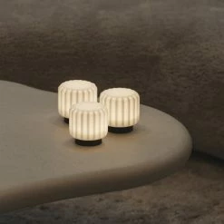 Atelier Pierre Lampes à Poser Set De 3 Lampes Dentelles 9cm Pvc Noir -Éclairage Soldes 2024 set de 3 lampes dentelles 9cm pvc noir 5